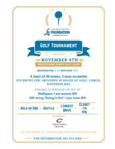 Golf Tournament Fundraiser